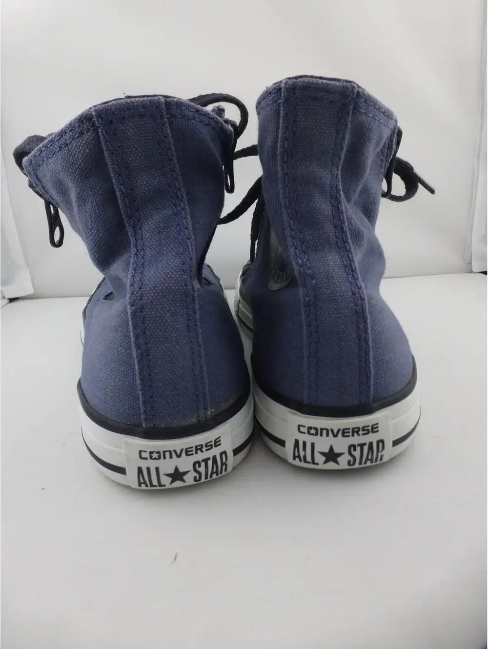 Converse All Star Chuck Taylor High Top Sneakers Blue Side Zip Women's US 1 - P1 - Picture 2 of 11